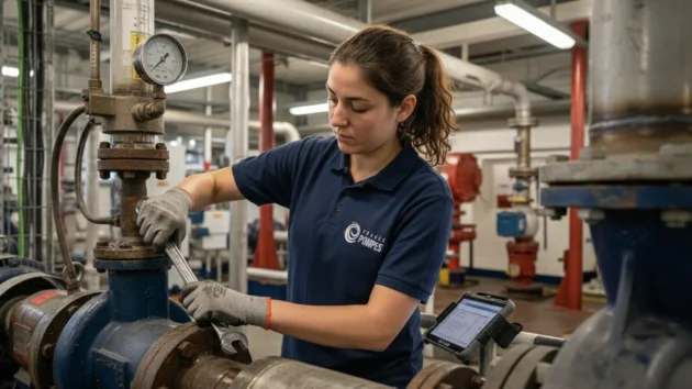 Analyse d'huile de pompe industrielle : ce que révèlent les particules
