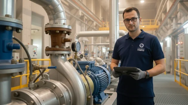 Dimensionner une pompe industrielle : débit, HMT et point de fonctionnement